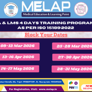 Online ISO 15189:2022 4-day Laboratory Management Systems and Internal Audit Training