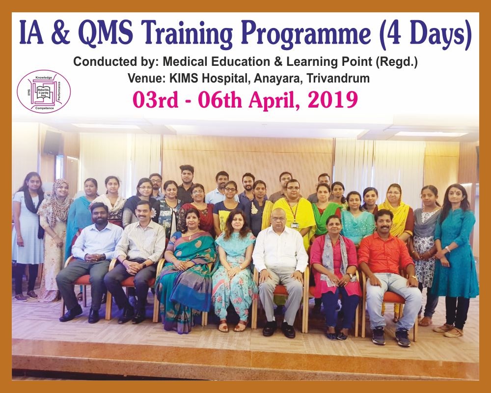 Trivandrum Group Pics 3-6 Apr.