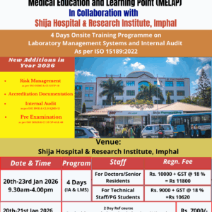 20260120 ISO15189 4-Day Laboratory Management Systems and Internal Audit