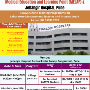 20260603 ISO 15189 4-Day Laboratory Management Systems and Internal Audit