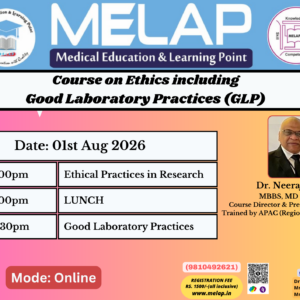 20260801 - Course on Ethics including Good Lab Practices (GLP)