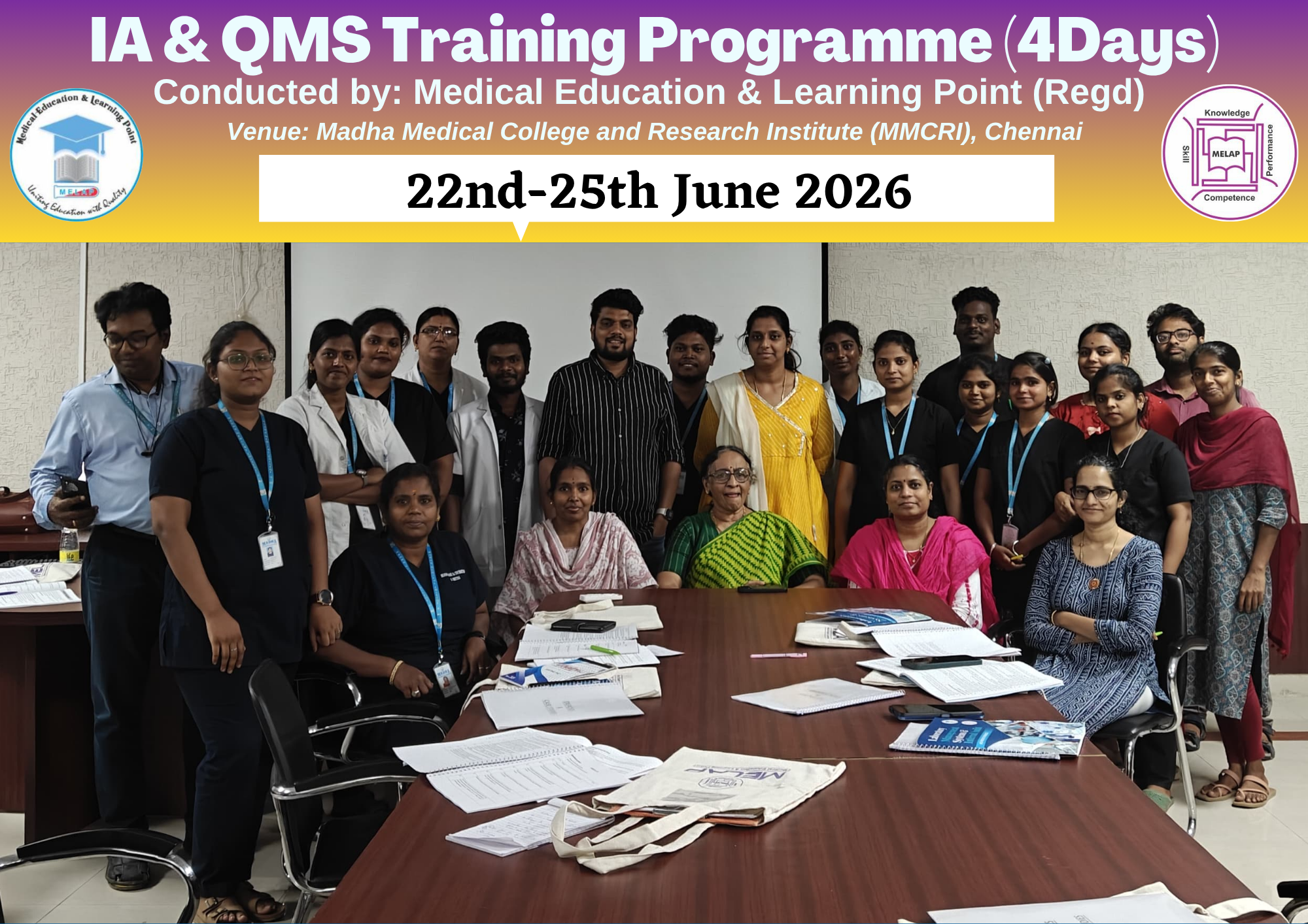 22nd-25th June 2026